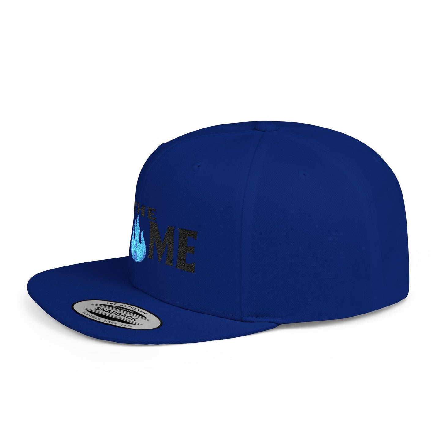 The Flame Flat Bill Snapback Hat