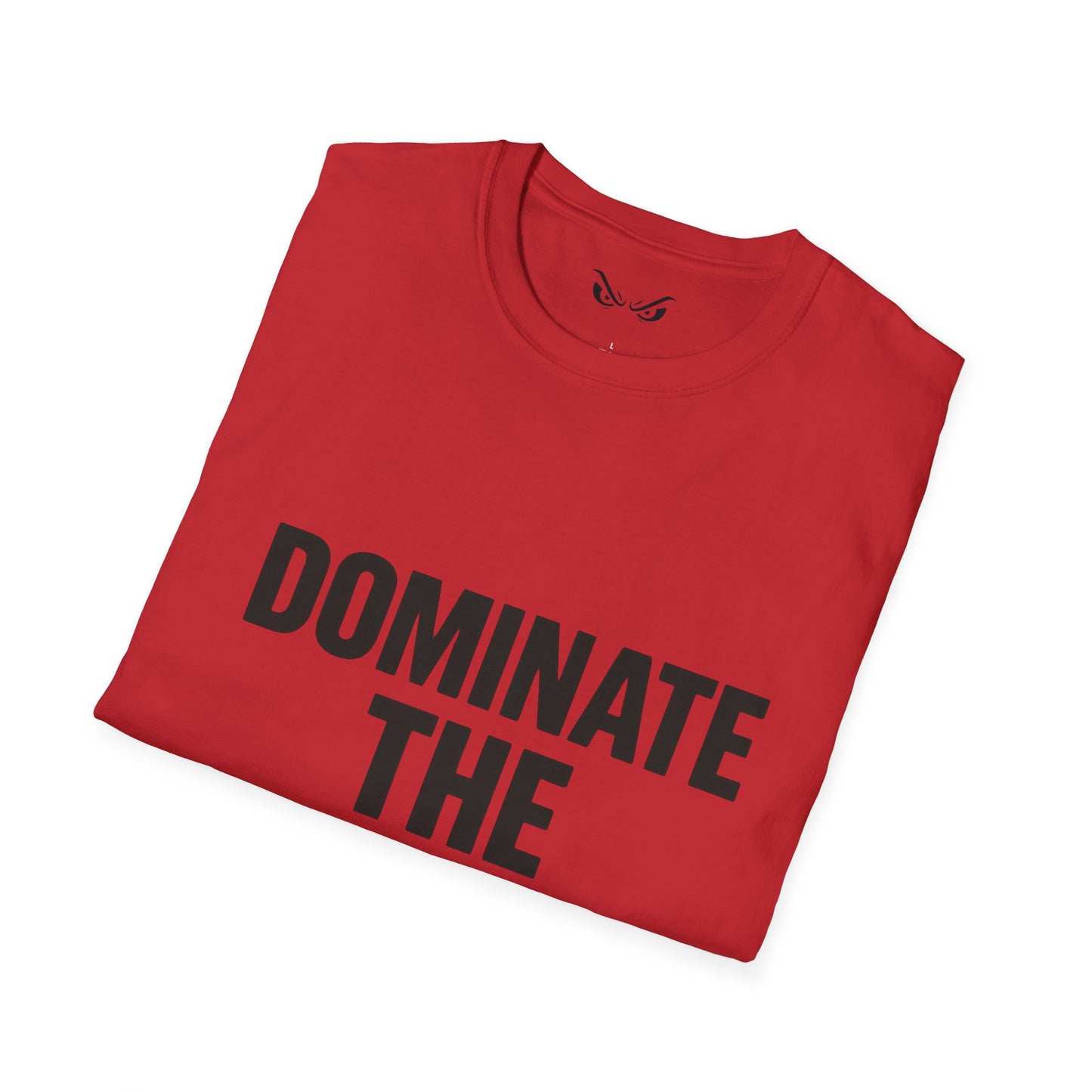 Dominate The Dash – Unisex Softstyle Motivational Tee