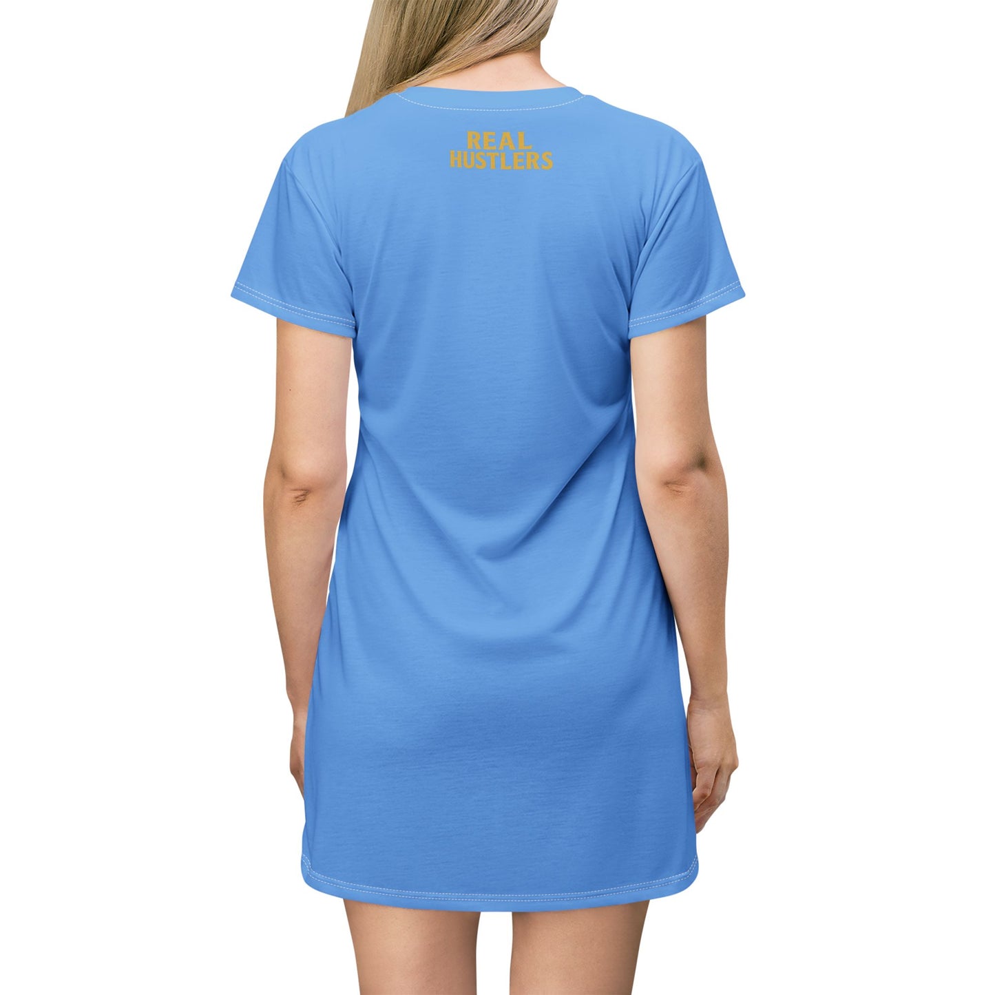American Dream T-Shirt Dress - Comfortable and Stylish Casual Wear for Everyday, Gifts for Dreamers, Summer Fashion, Vacation Outfit