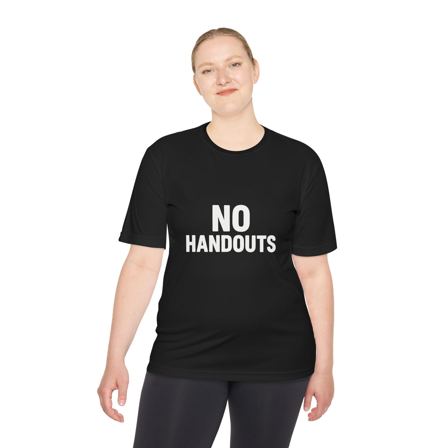 No Handouts – Moisture-Wicking Performance Tee