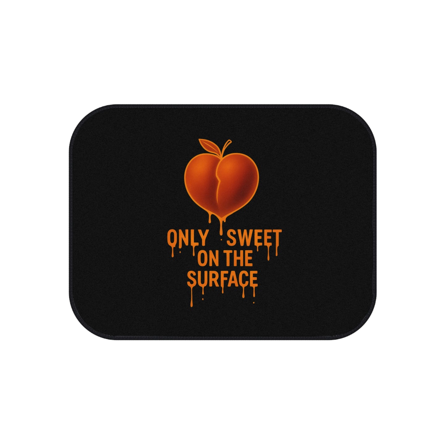 Car Mats with Fun Heart Design, Stylish Auto Interior Accessories, Gift for Car Enthusiasts, Holiday Decor for Cars, Unique Car Gifts