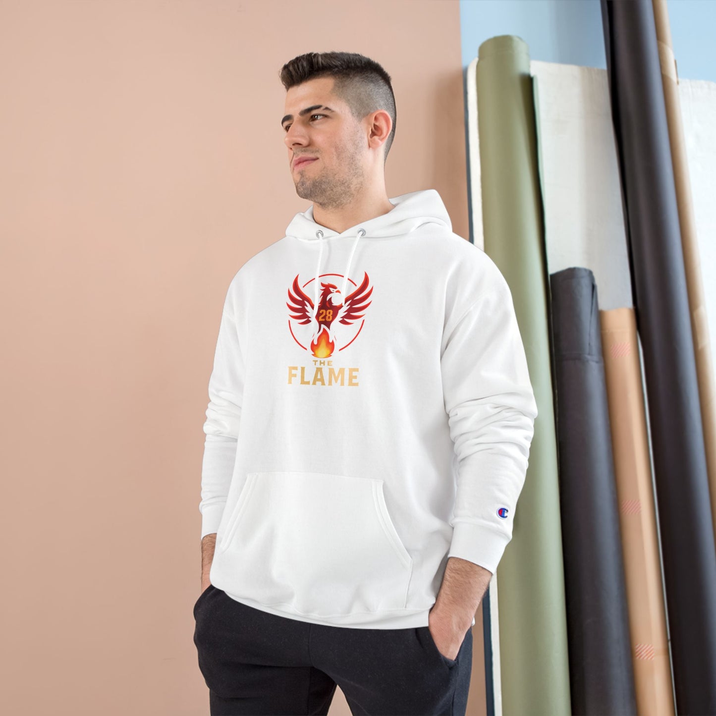 Phoenix Rising Champion Hoodie – Flame From the Ashes Edition