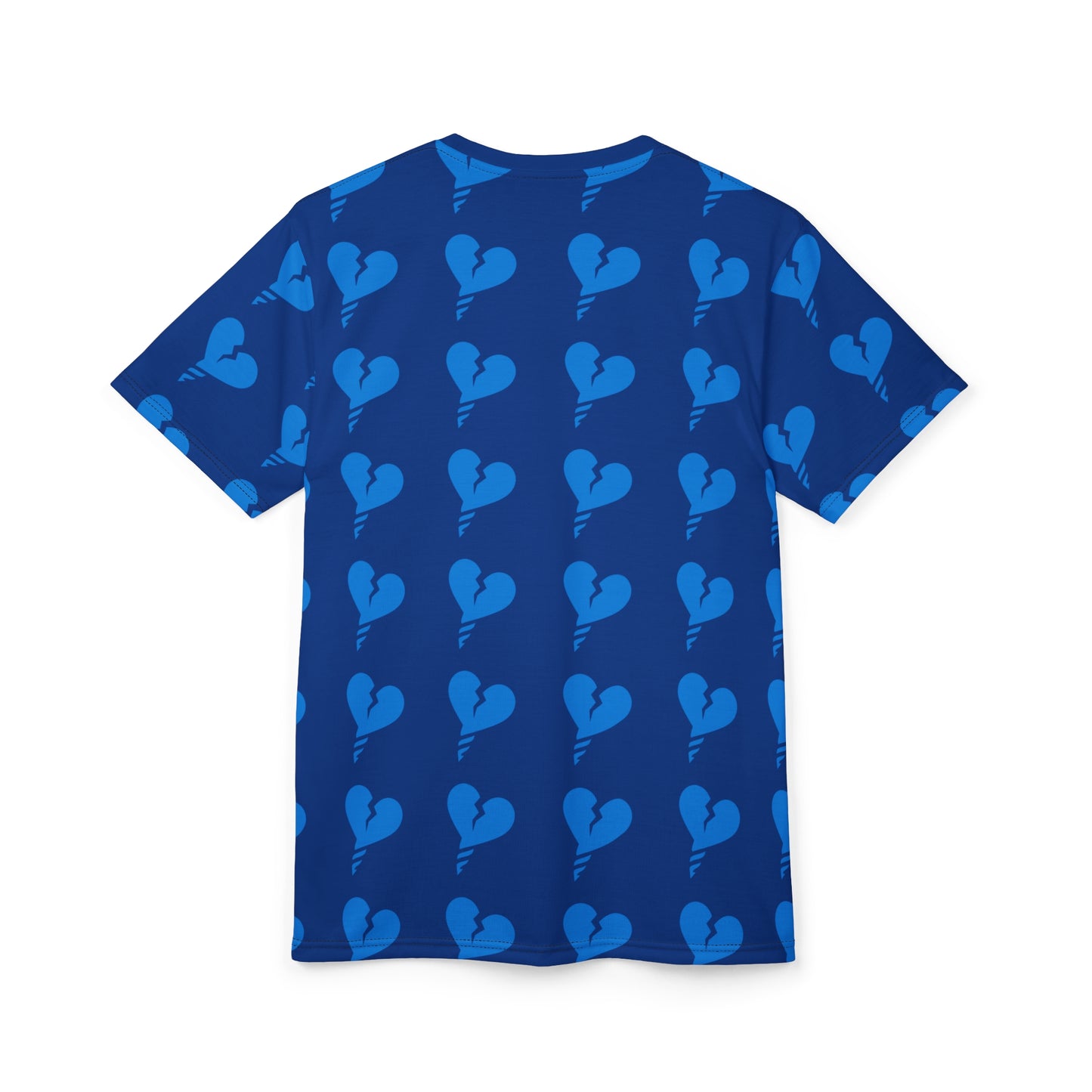 Blue Sexy Drill Print Tee