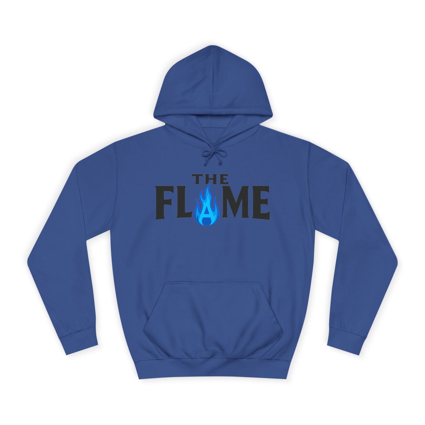 The Flame Unisex College Hoodie – Bold Color Collection