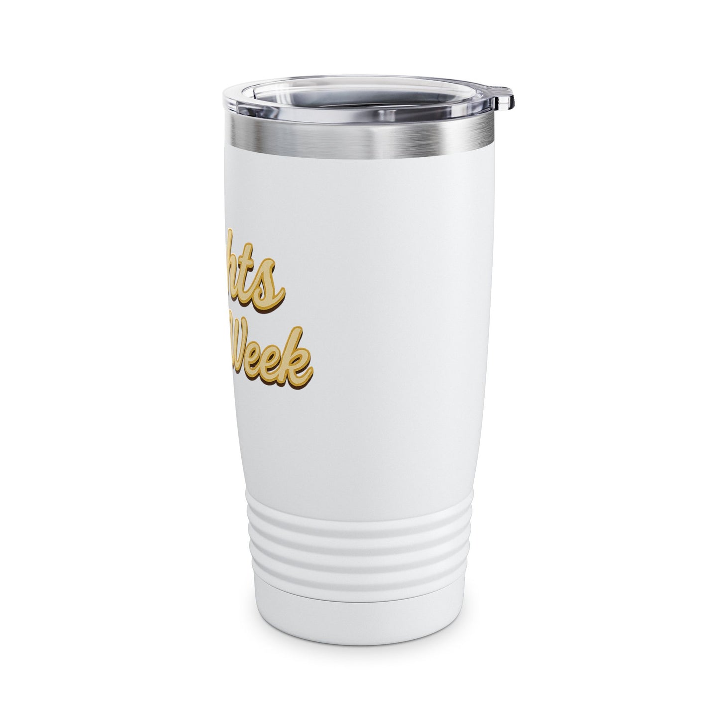 Stylish Travel Tumbler - "Flights Every Week" - Perfect for Adventurers, Travel Enthusiasts, Gifts, Hot Drinks, On-the-Go