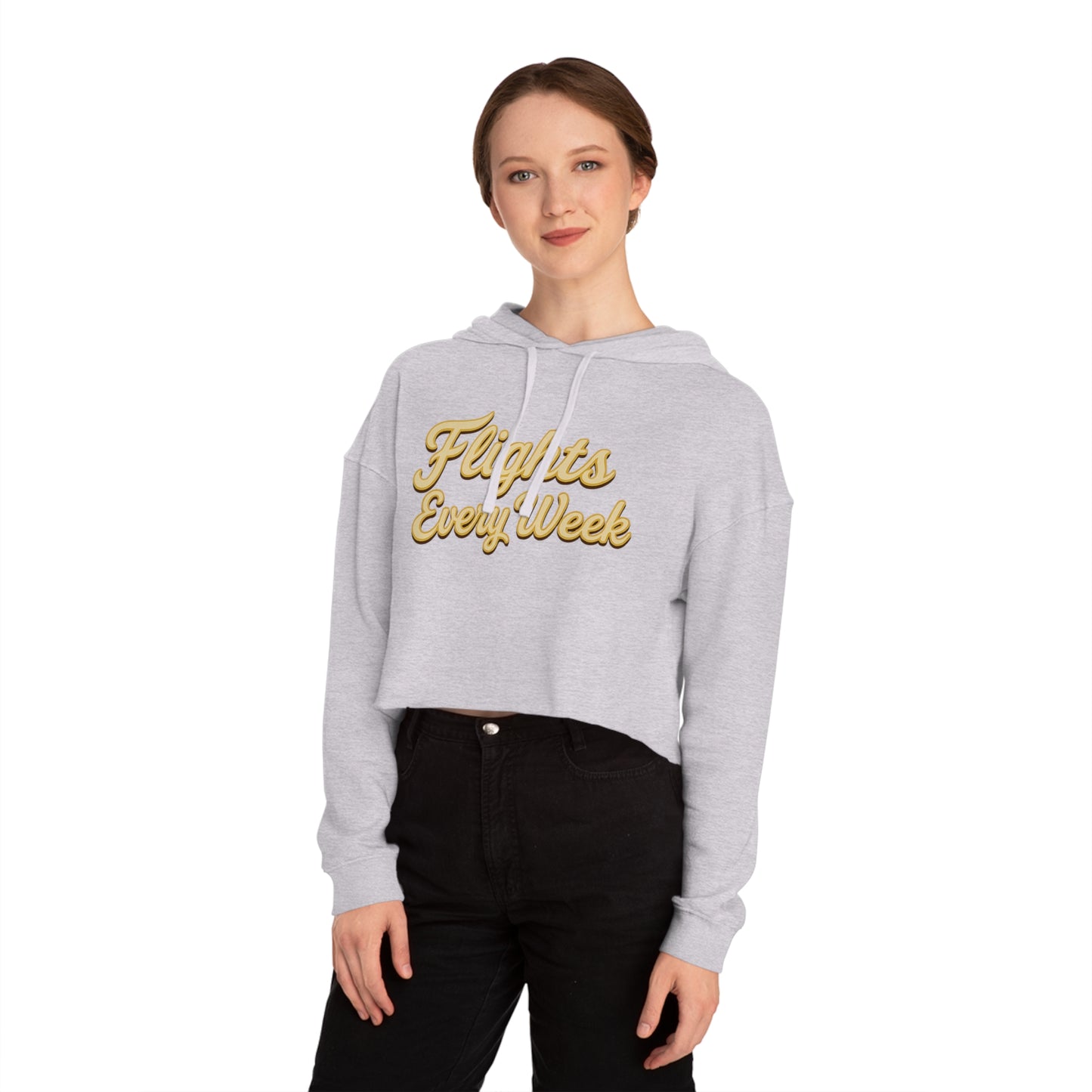 Stylish Travel-Themed Cropped Hoodie, Perfect for Adventurers, Women’s Activewear, Travel Gifts, Trendy Sweatshirt