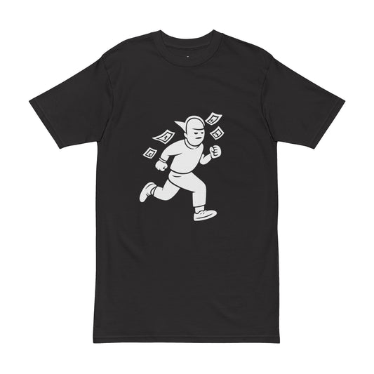 100 Yard Dash – Goon Running With Cash Heavyweight Tee