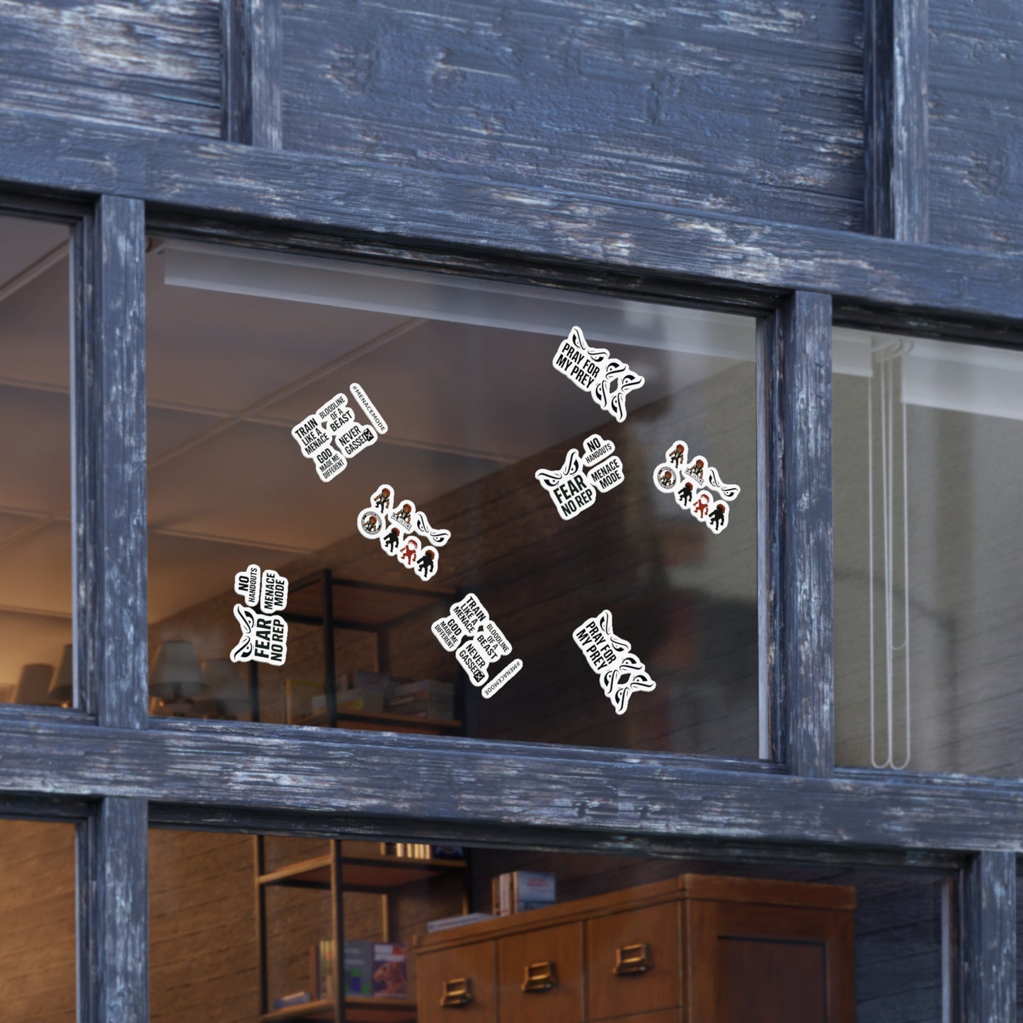 Sticker Sheet Bundle - Menace Mode Fun, Unique Decorative Stickers for DIY Projects, Scrapbooking, Gifts, Parties, Holiday Decor