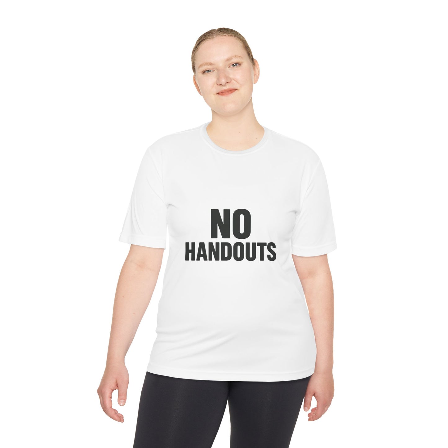 No Handouts – Moisture-Wicking Performance Tee