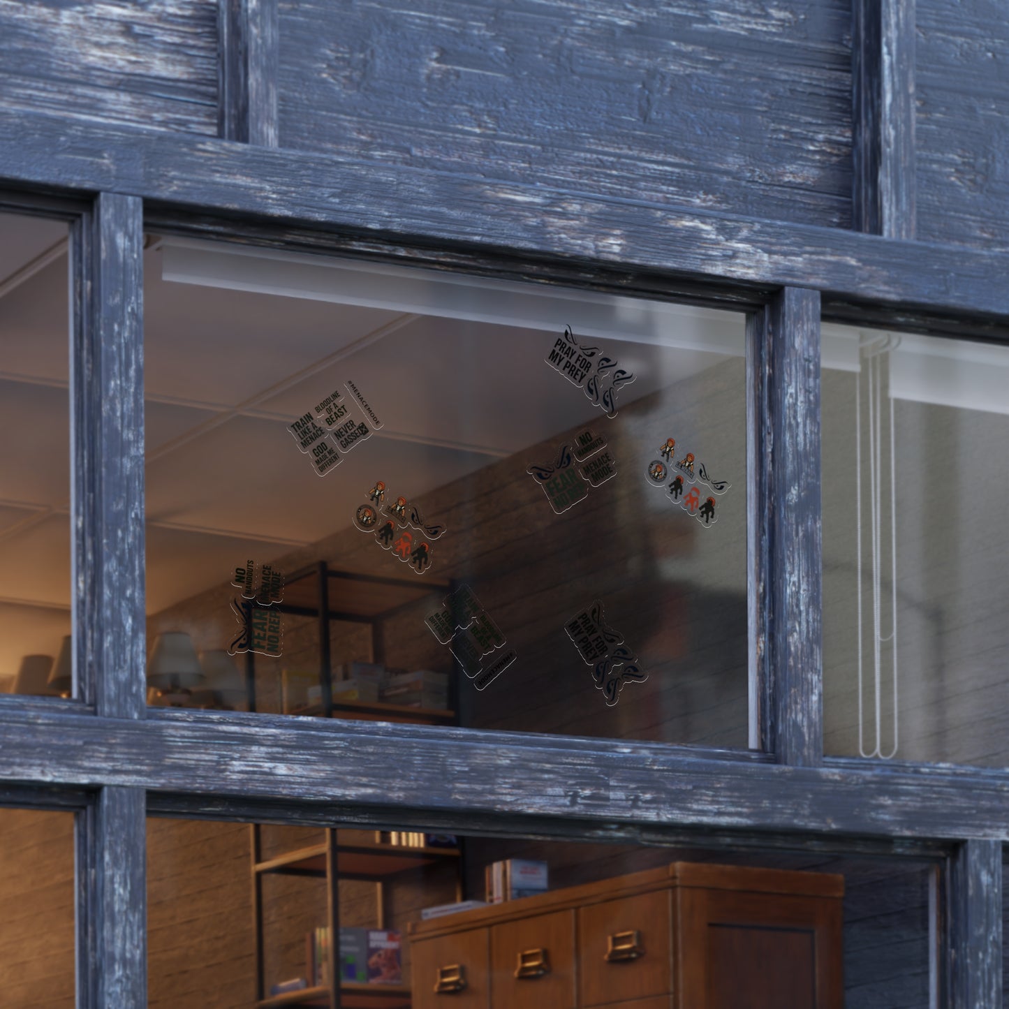 Sticker Sheet Bundle - Menace Mode Fun, Unique Decorative Stickers for DIY Projects, Scrapbooking, Gifts, Parties, Holiday Decor