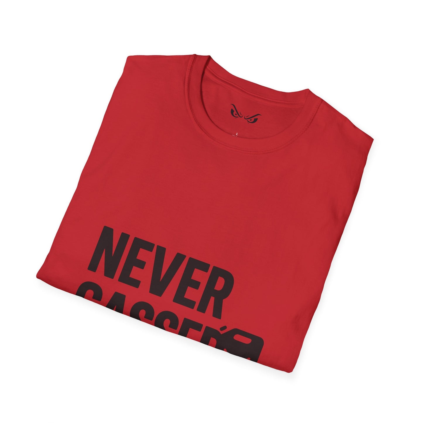Never Gassed – Unisex Softstyle T-Shirt