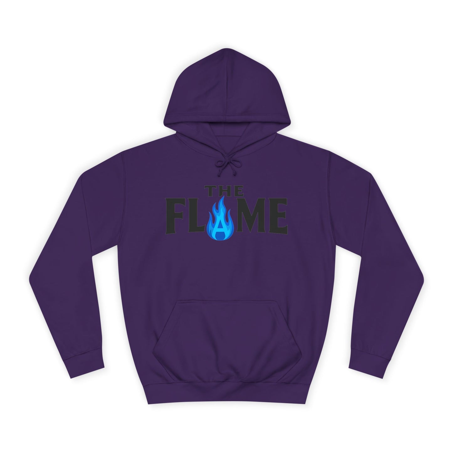 The Flame Unisex College Hoodie – Bold Color Collection