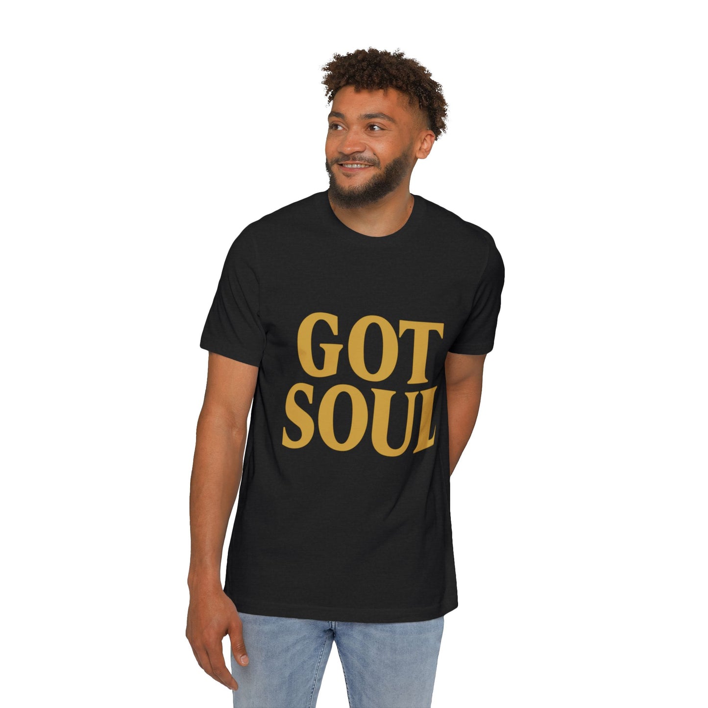 Got Soul Gold Lettering Unisex T-Shirt – Retro Soul Music Inspired Tee