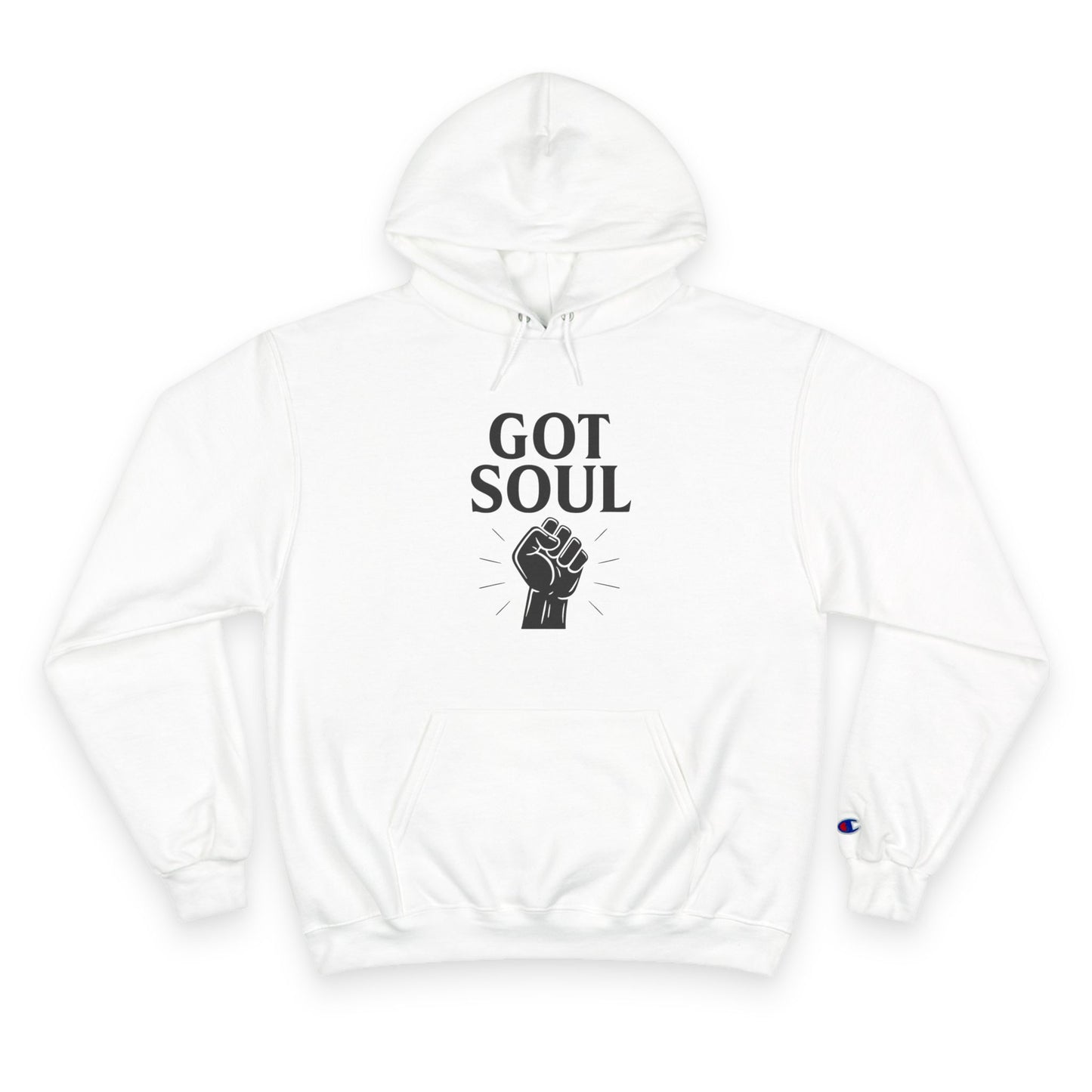 King Tony RHE -Got Soul Hoodie – Raised Fist Graphic (Black, Gold, Maroon, White)