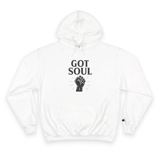 King Tony RHE -Got Soul Hoodie – Raised Fist Graphic (Black, Gold, Maroon, White)