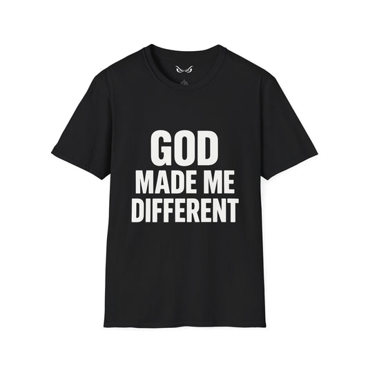 God Made Me Different Tee – Faith & Confidence Edition