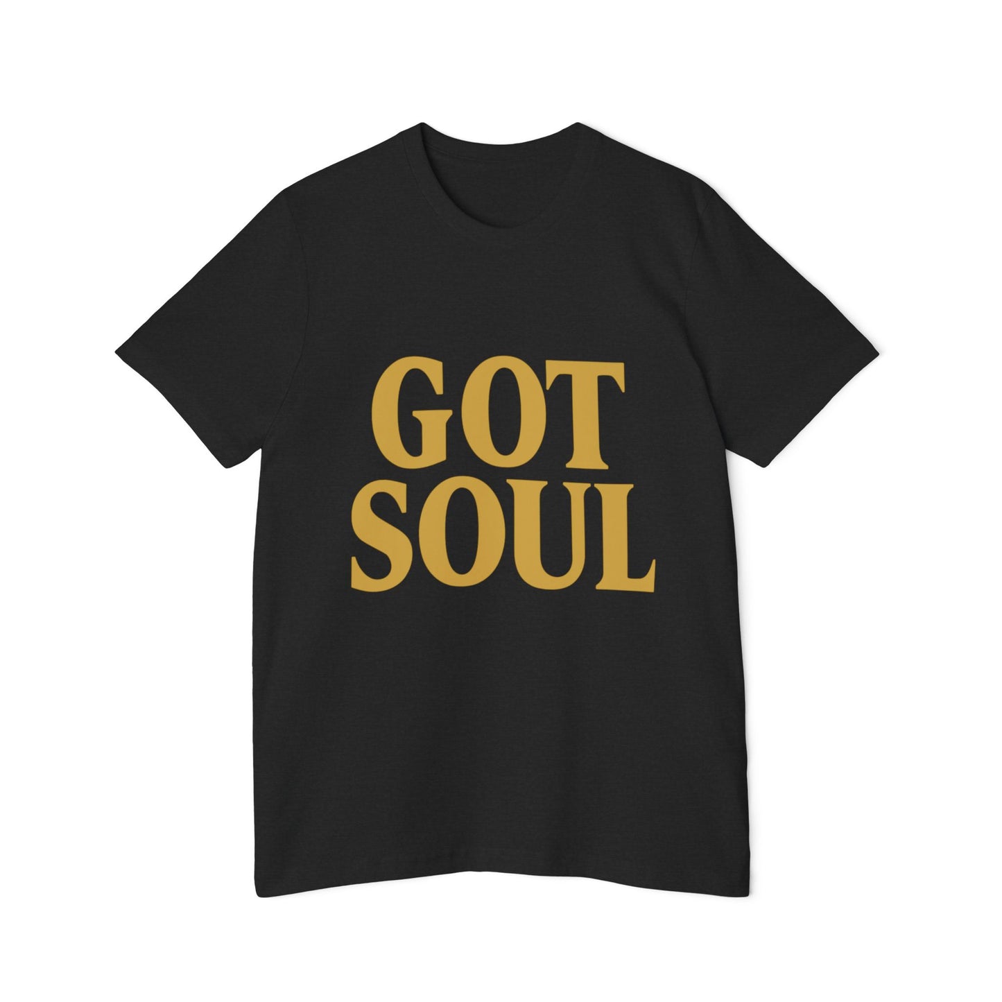 Got Soul Gold Lettering Unisex T-Shirt – Retro Soul Music Inspired Tee