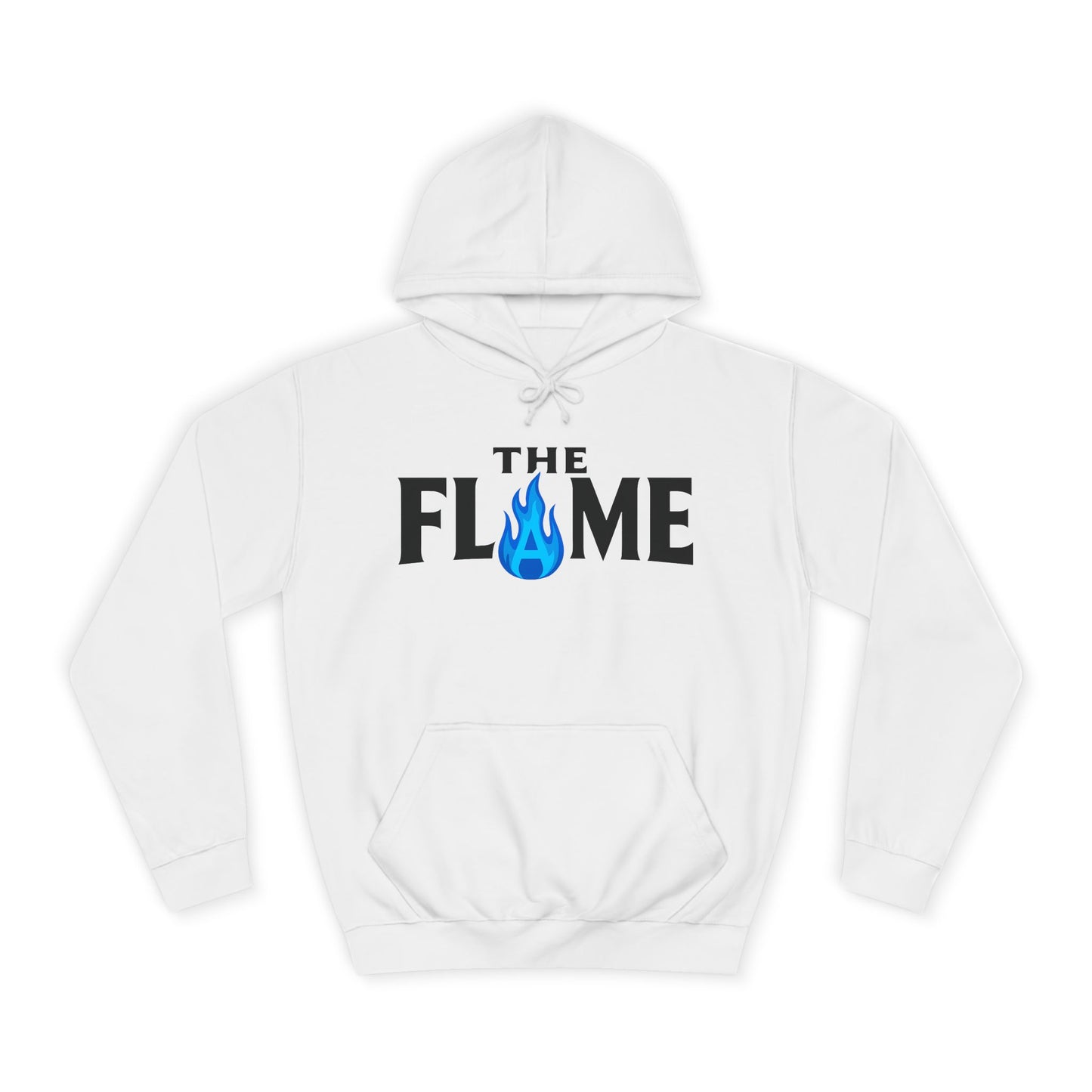 The Flame Unisex College Hoodie – Bold Color Collection