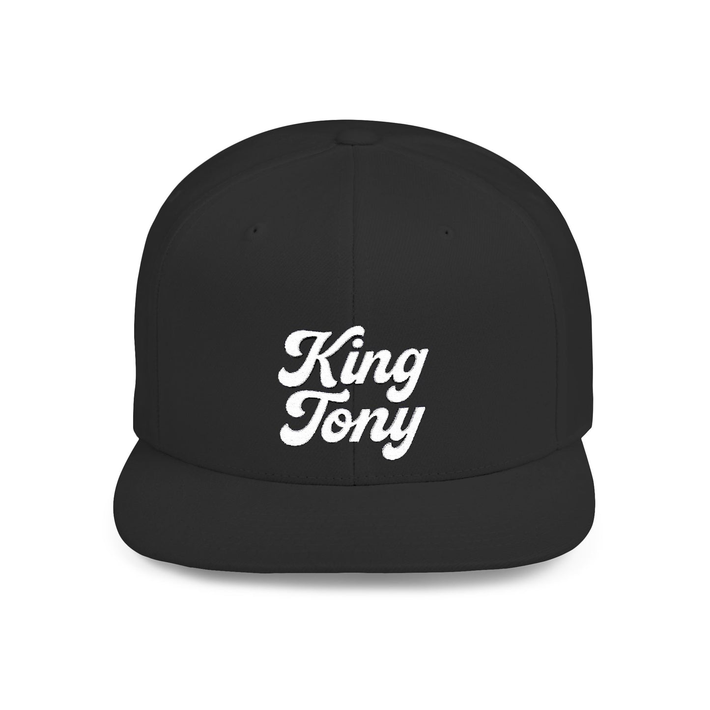 King Tony Camo White Bill Snapback