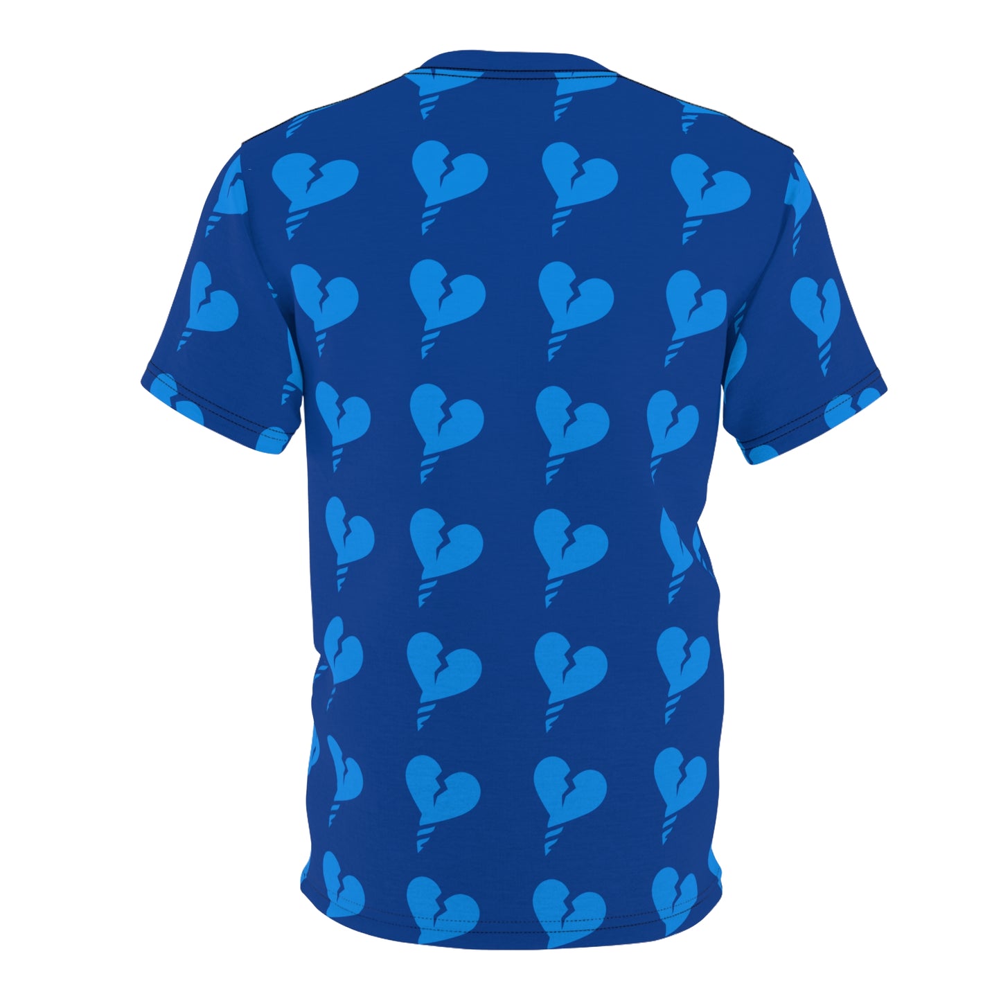 Blue Sexy Drill Print Tee