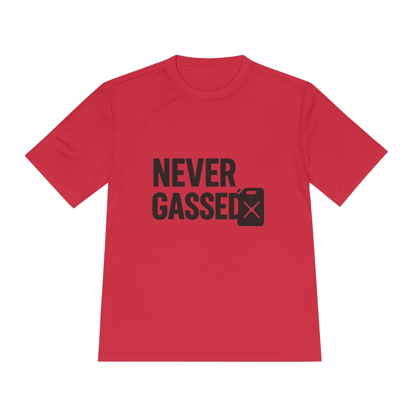 Never Gassed – Moisture-Wicking Performance