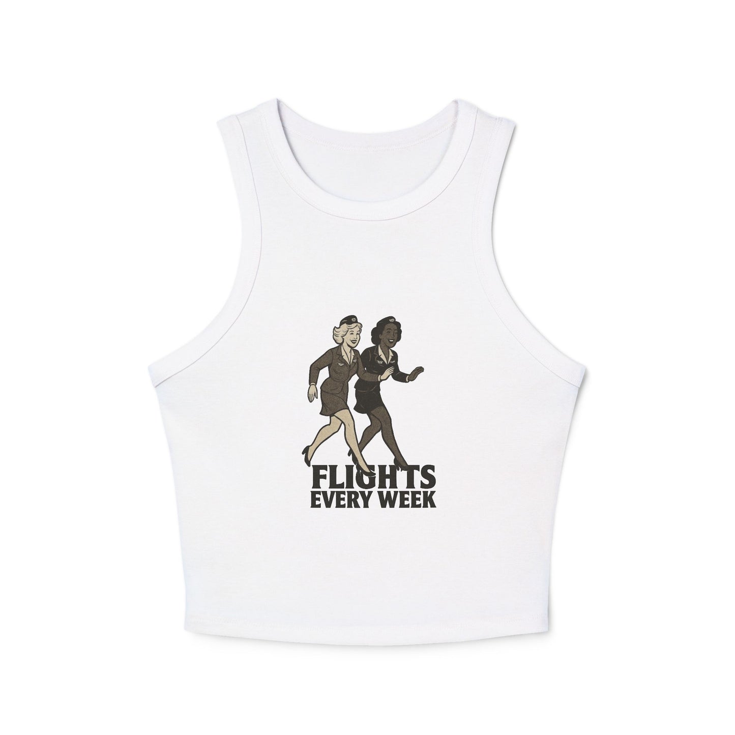 Flights Micro Rib Racer Tank Top