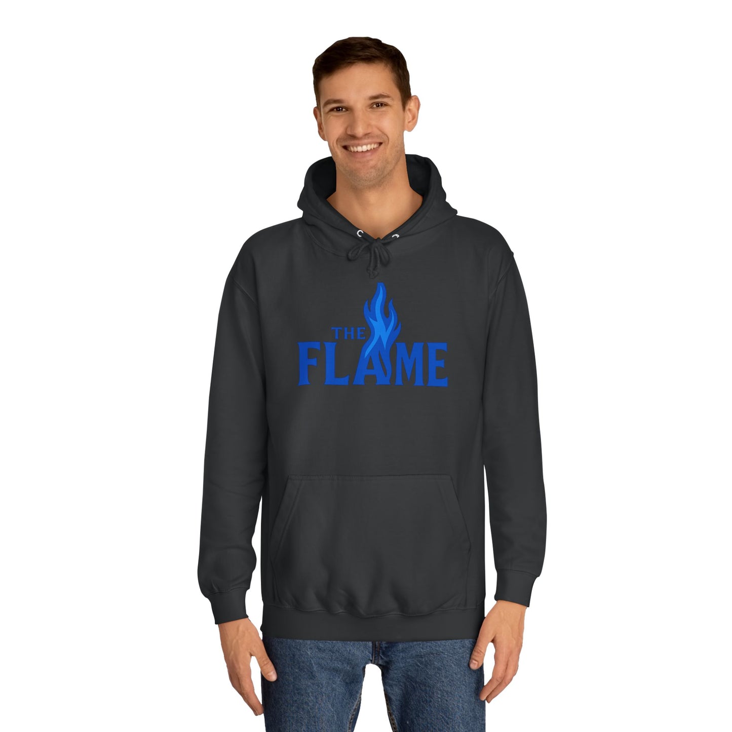 The Flame Unisex College Hoodie – Bold Color Collection