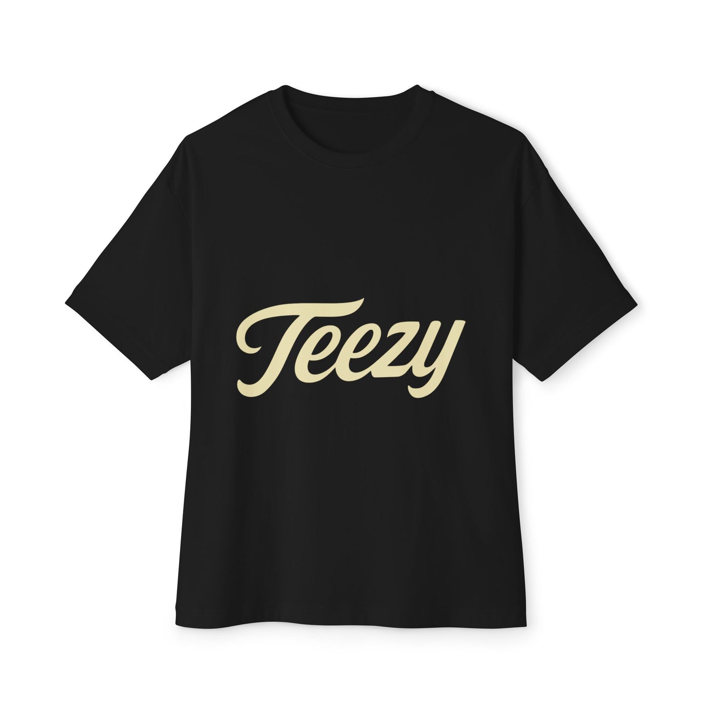 Oversized Tee with 'Teezy' Design