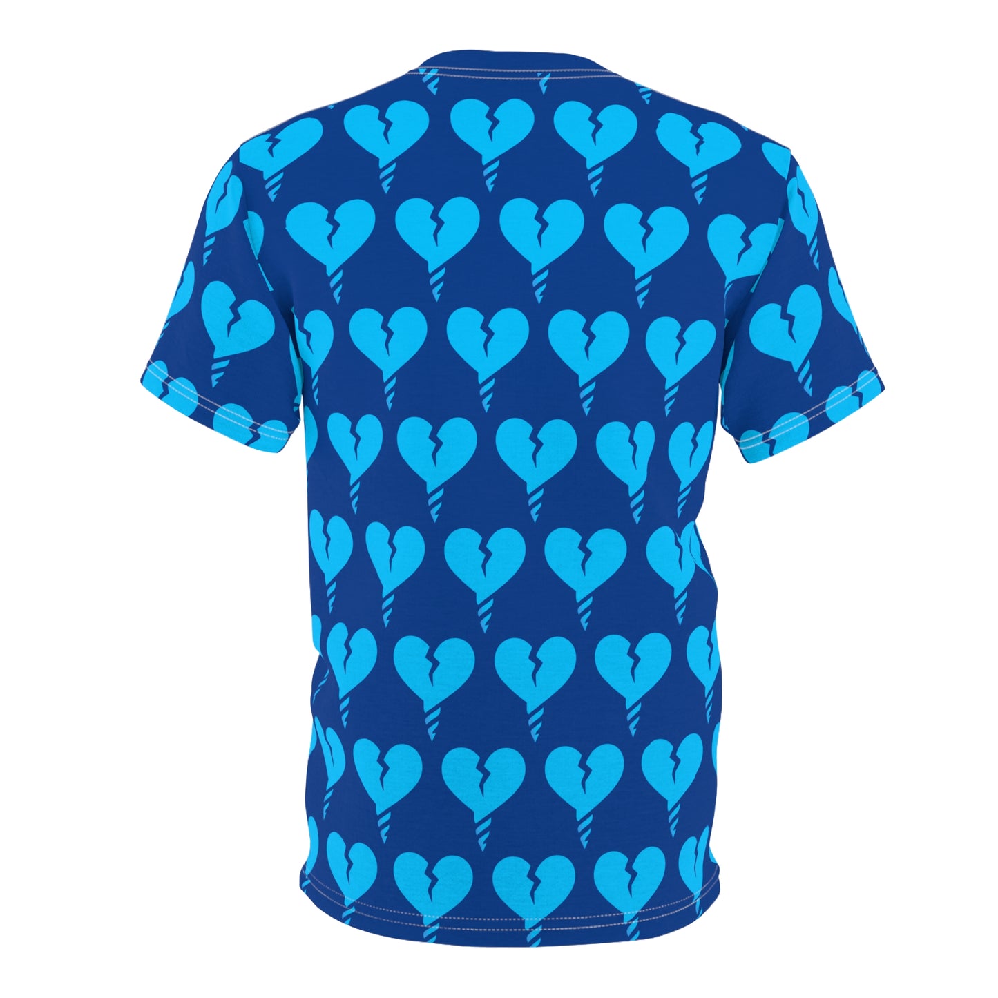 Blue Sexy Drill Print Tee