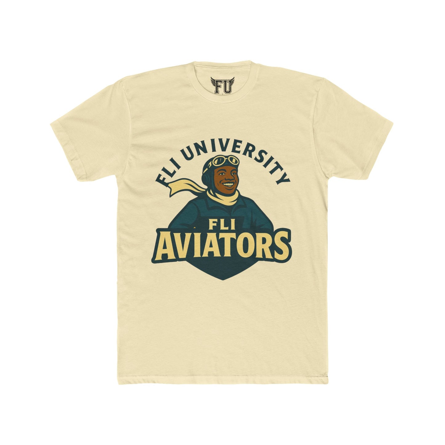 Official Mascot Tee -Fli University Aviators Mascot Tee
