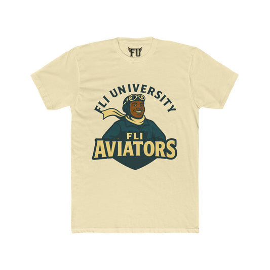 Official Mascot Tee -Fli University Aviators Mascot Tee