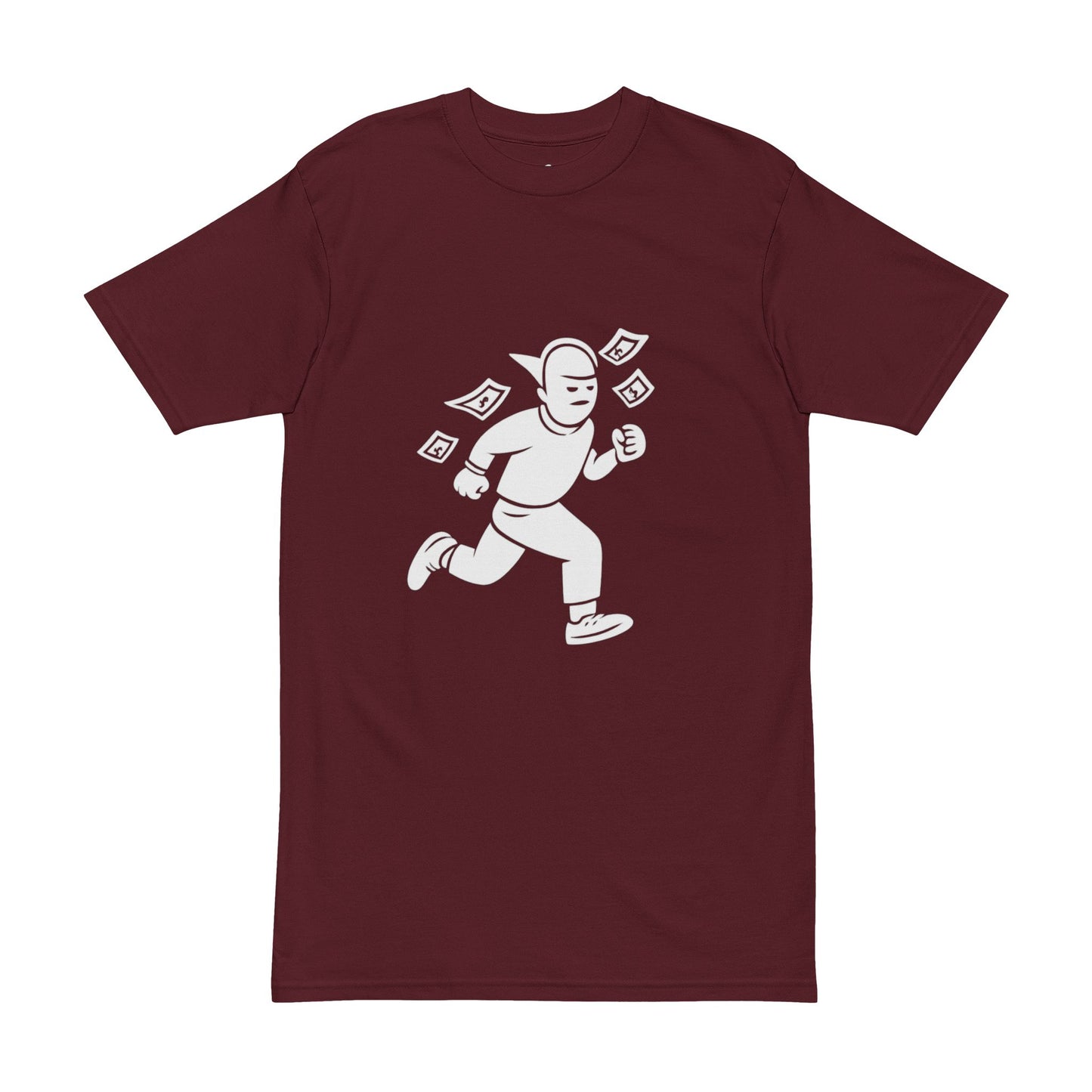 100 Yard Dash – Goon Running With Cash Heavyweight Tee