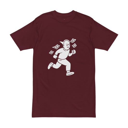 100 Yard Dash – Goon Running With Cash Heavyweight Tee