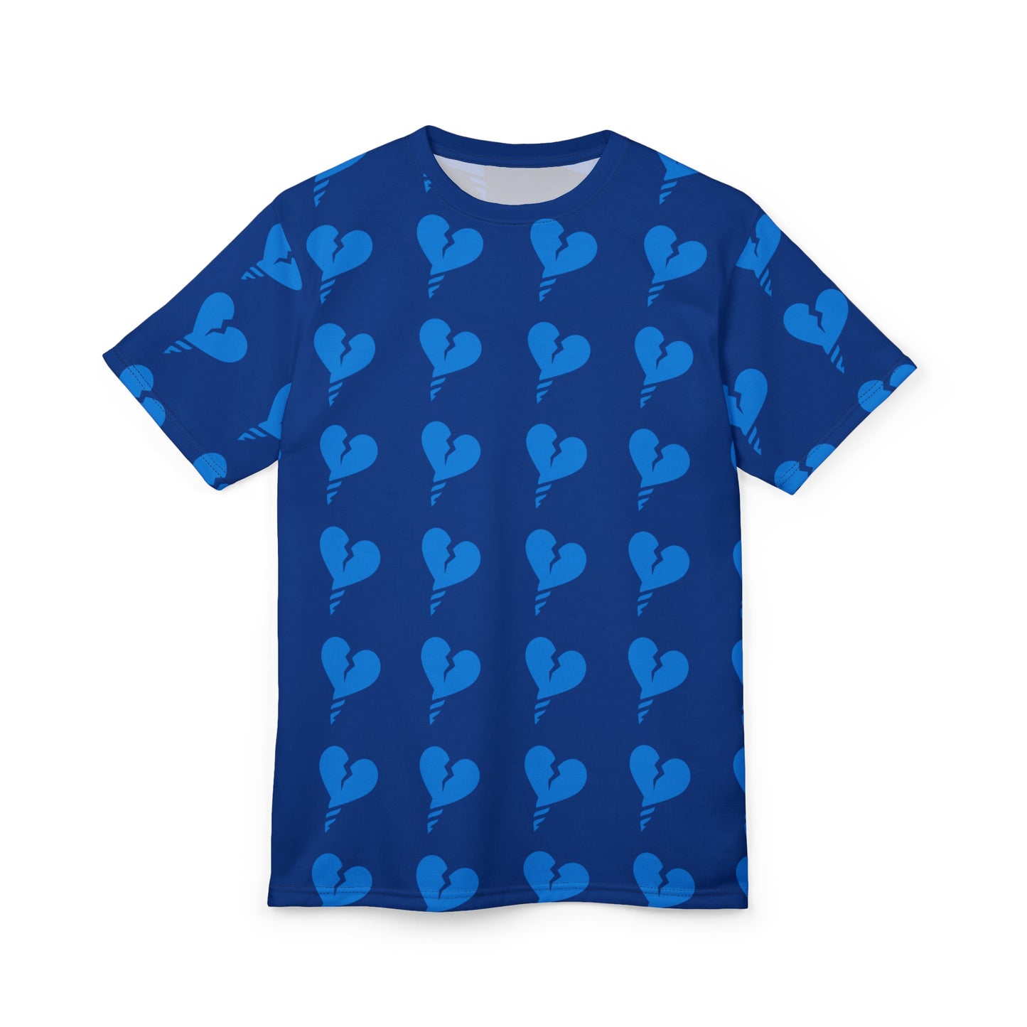 Blue Sexy Drill Print Tee