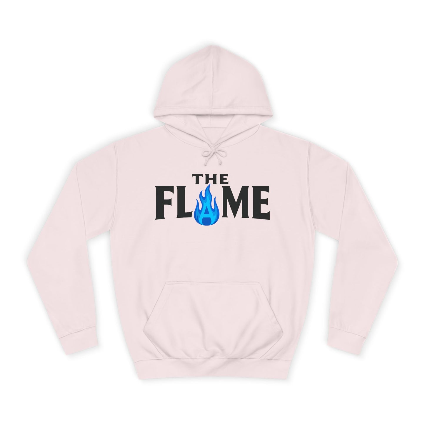 The Flame Unisex College Hoodie – Bold Color Collection