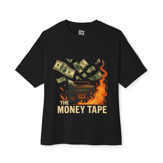 The Money Tape – Oversized Boxy Tee