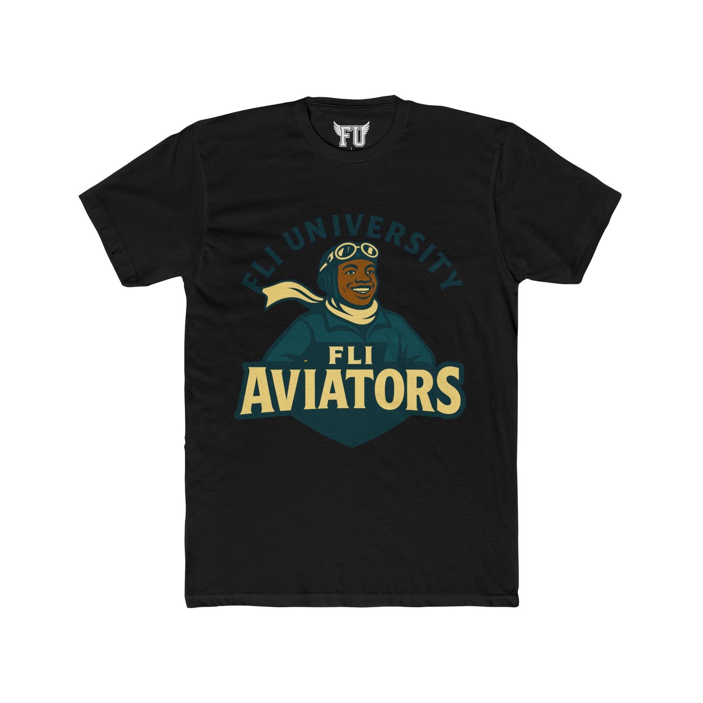 Official Mascot Tee -Fli University Aviators Mascot Tee