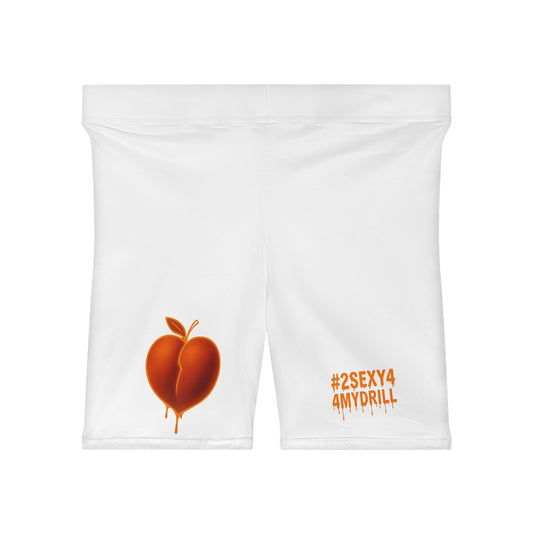 Dripping peaches Workout Gear, Comfortable Cycling Shorts, Summer Fashion, Casual Streetwear, Gifts for Her, Activewear