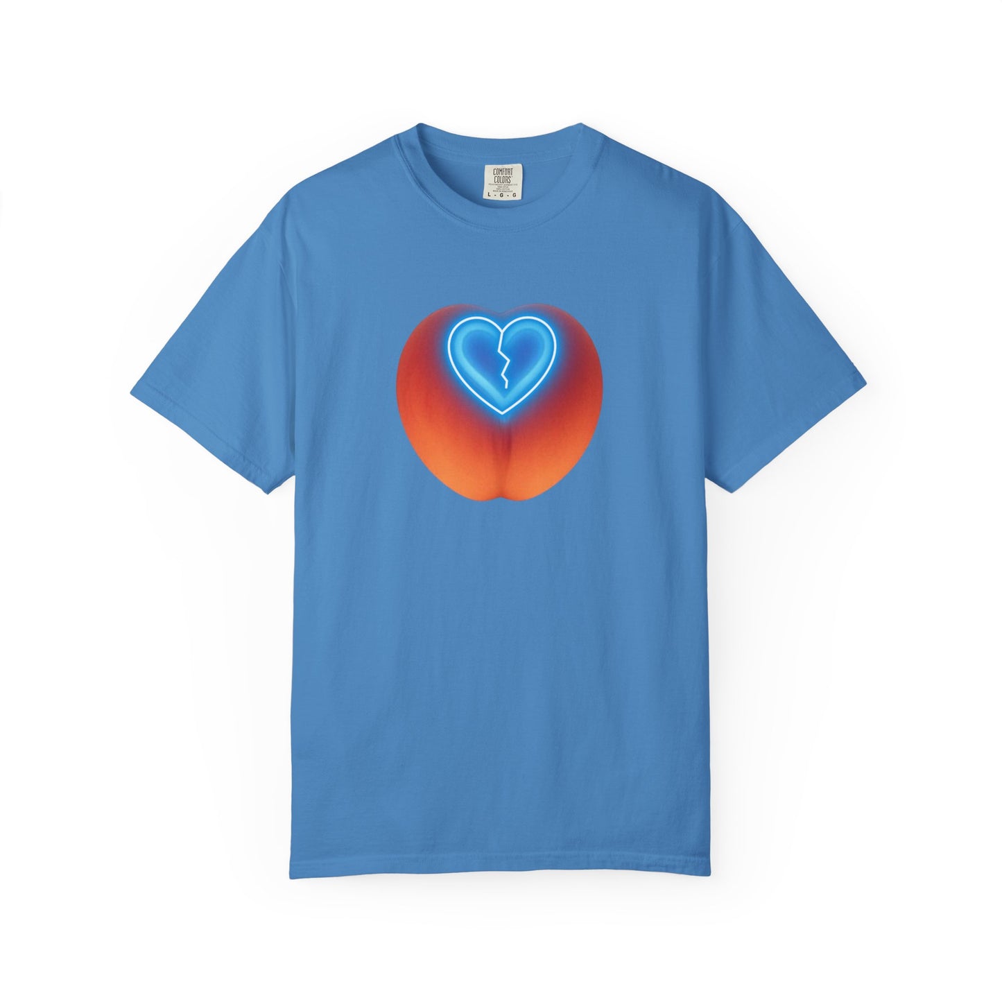 Heartbreak Peach Graphic Tee, Unisex T-shirt, Casual Wear, Gift for Him/Her, Fun Summer Outfit, Music Lover Apparel