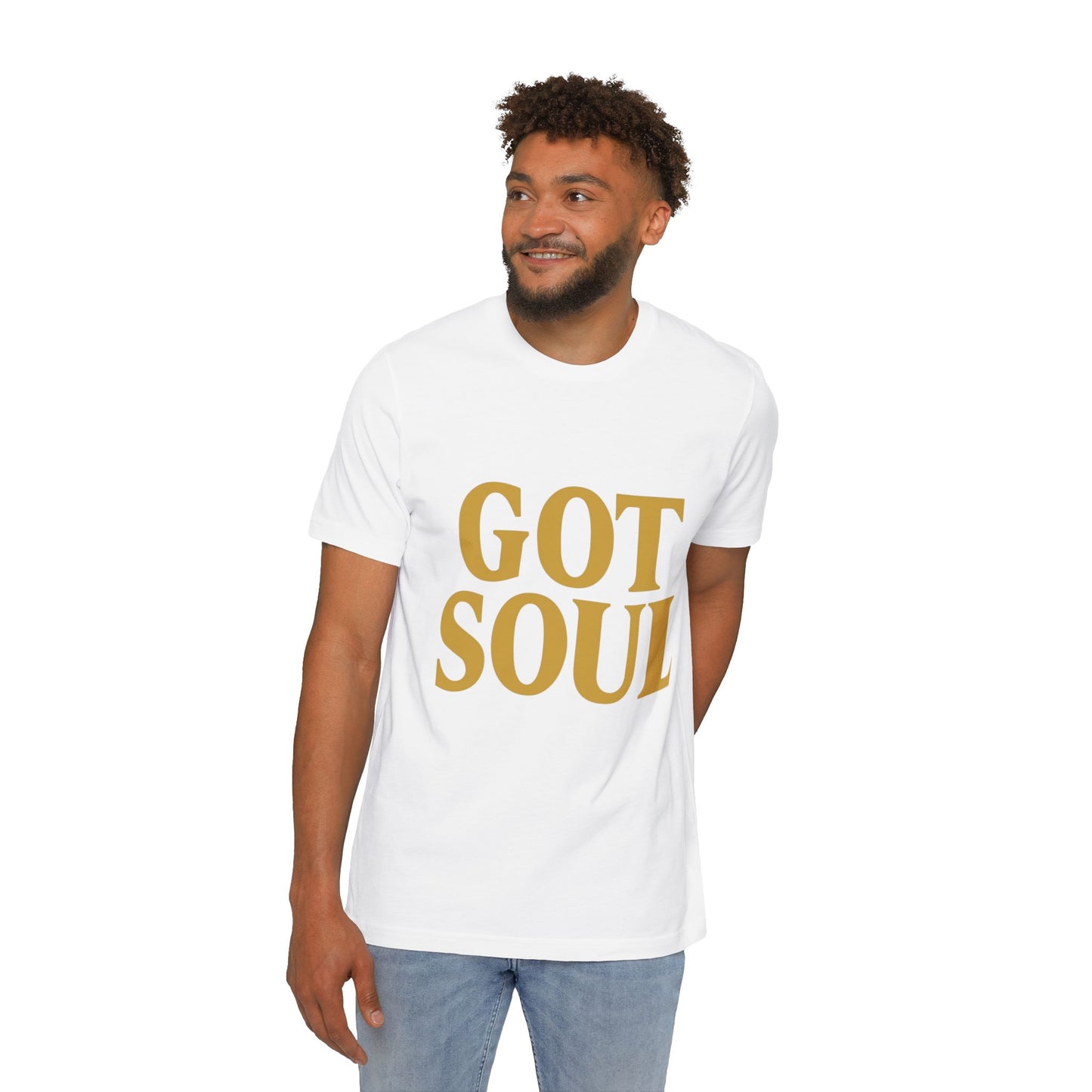 Got Soul Gold Lettering Unisex T-Shirt – Retro Soul Music Inspired Tee