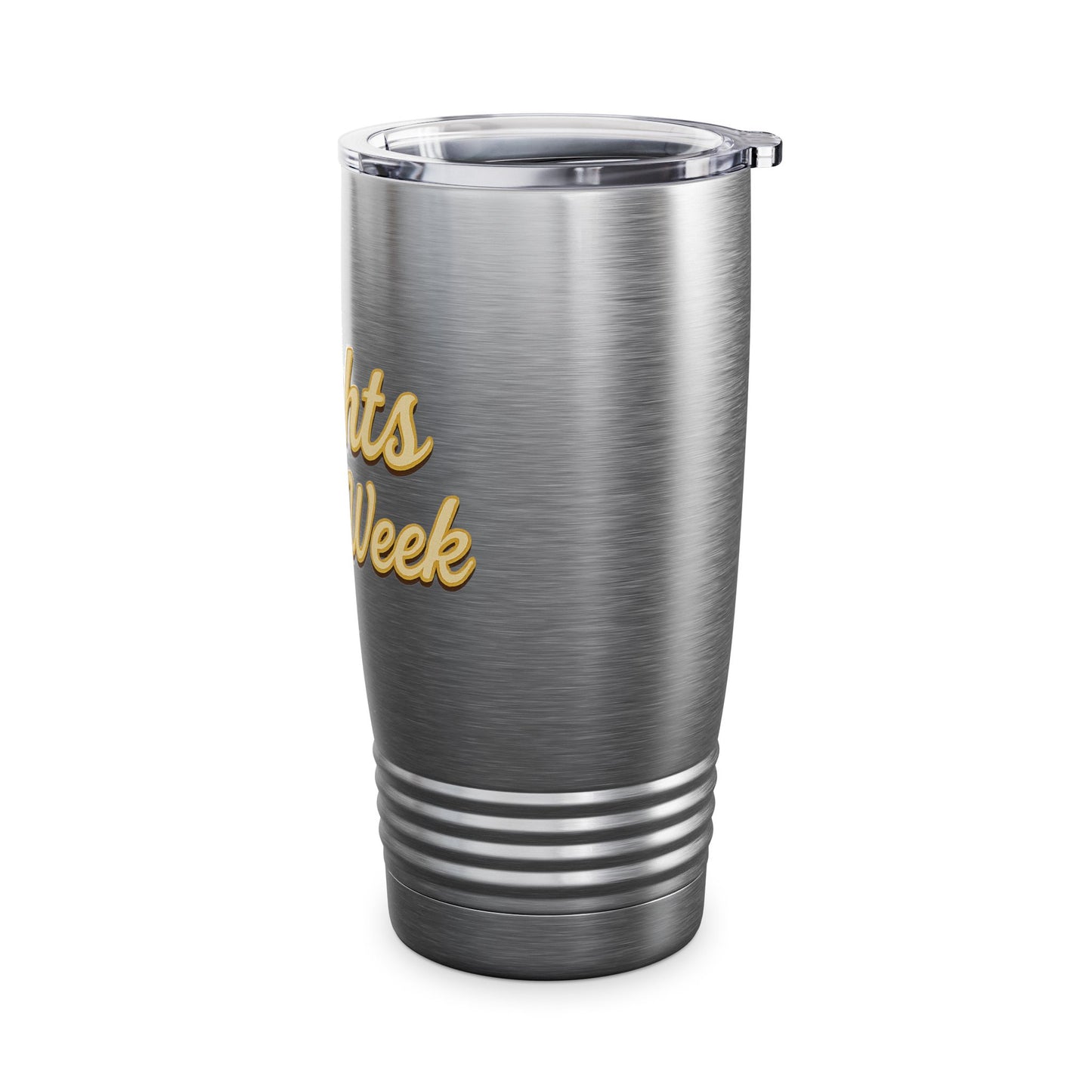 Stylish Travel Tumbler - "Flights Every Week" - Perfect for Adventurers, Travel Enthusiasts, Gifts, Hot Drinks, On-the-Go