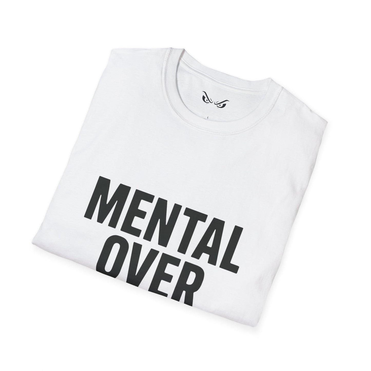 Mental Over Muscle – Unisex Softstyle Motivational Tee