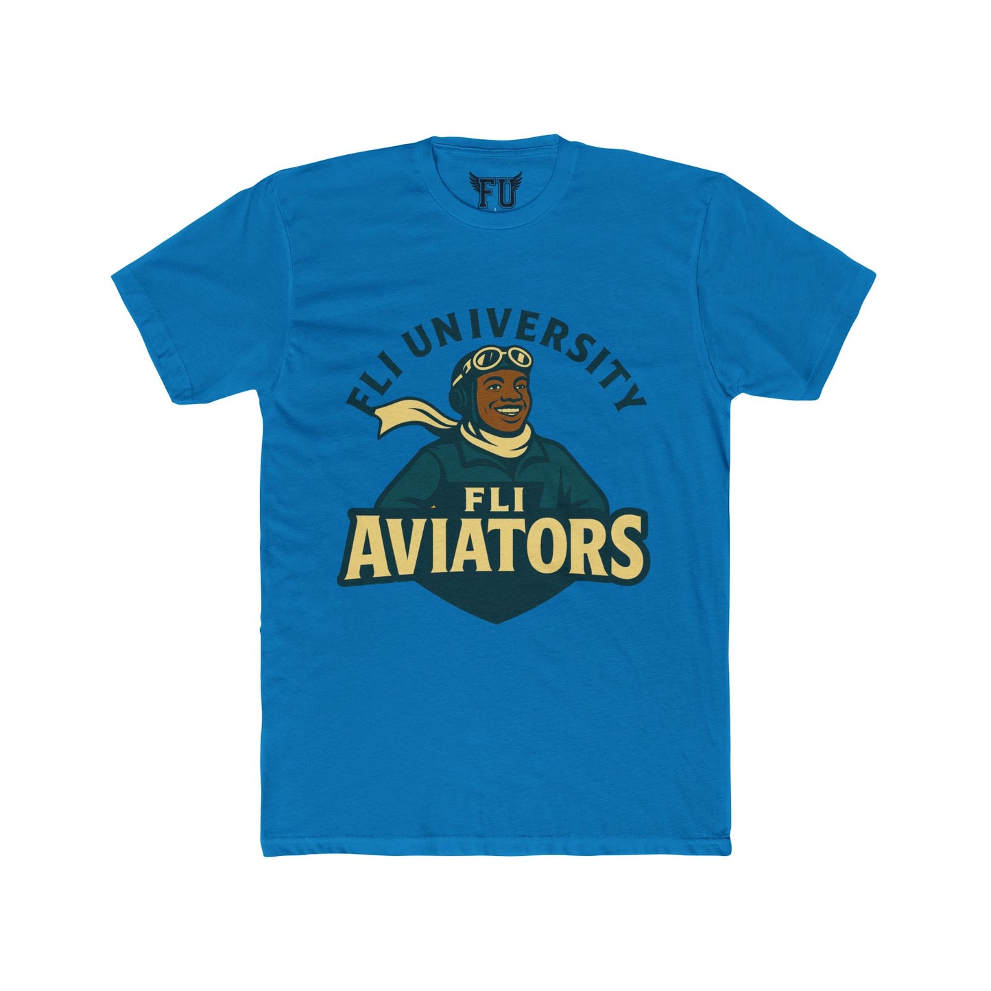Official Mascot Tee -Fli University Aviators Mascot Tee