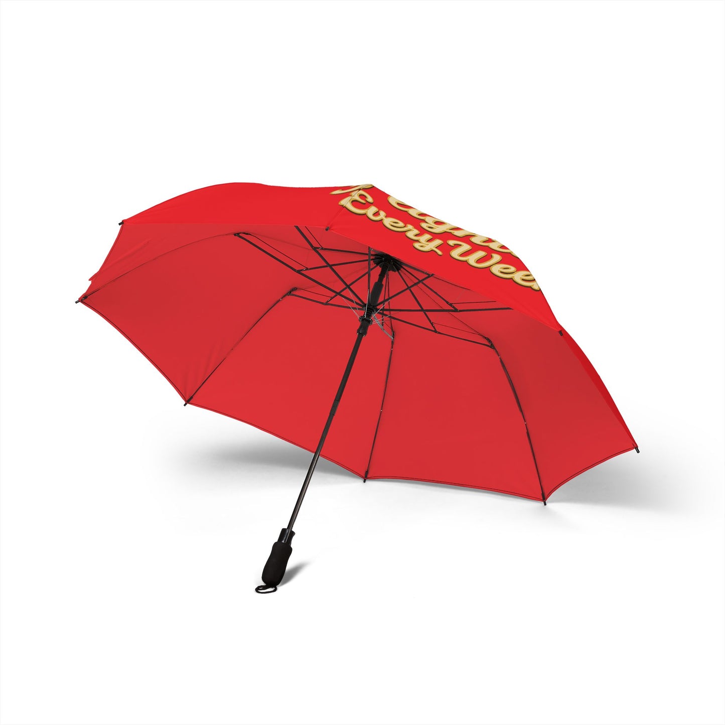 Flights Semi-Automatic Umbrella, Stylish Rain Gear, Gift for Entrepreneurs, Black Folding Umbrella, Urban Lifestyle Accessory