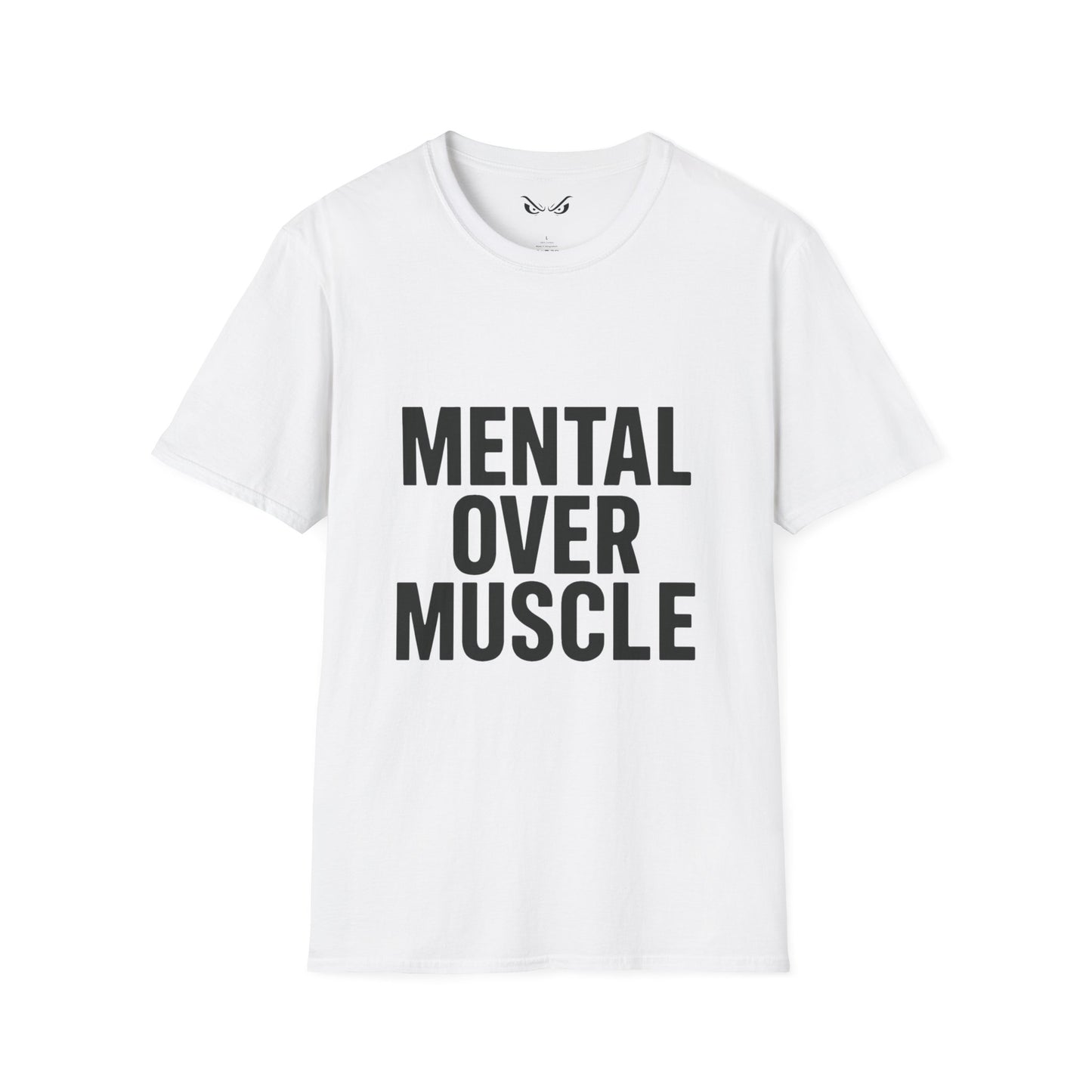Mental Over Muscle – Unisex Softstyle Motivational Tee