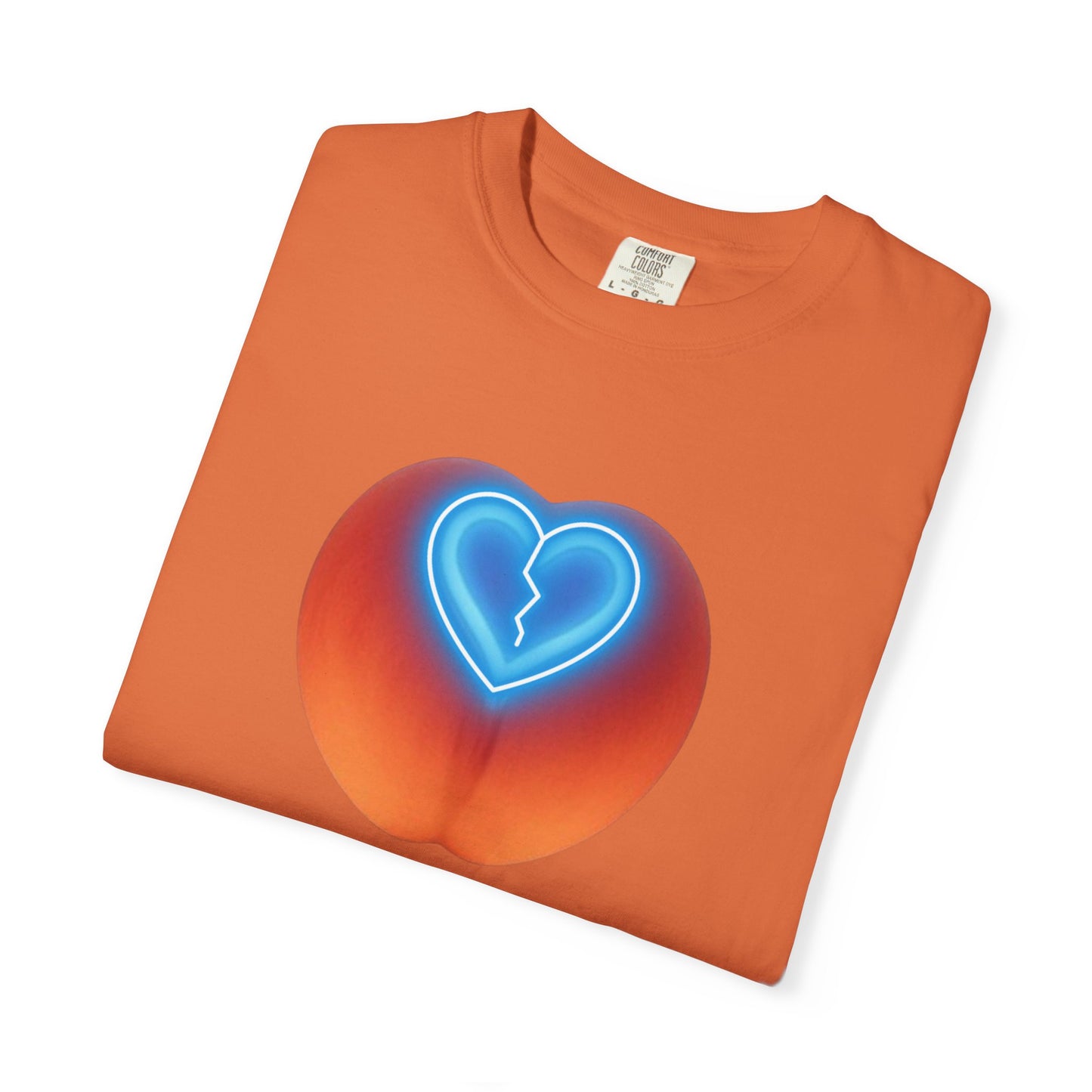 Heartbreak Peach Graphic Tee, Unisex T-shirt, Casual Wear, Gift for Him/Her, Fun Summer Outfit, Music Lover Apparel