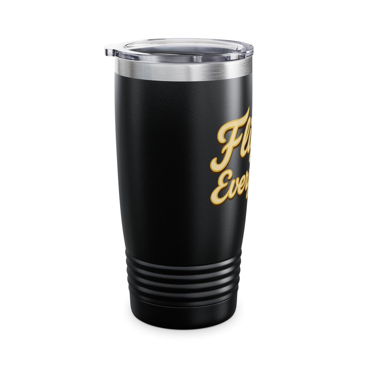 Stylish Travel Tumbler - "Flights Every Week" - Perfect for Adventurers, Travel Enthusiasts, Gifts, Hot Drinks, On-the-Go
