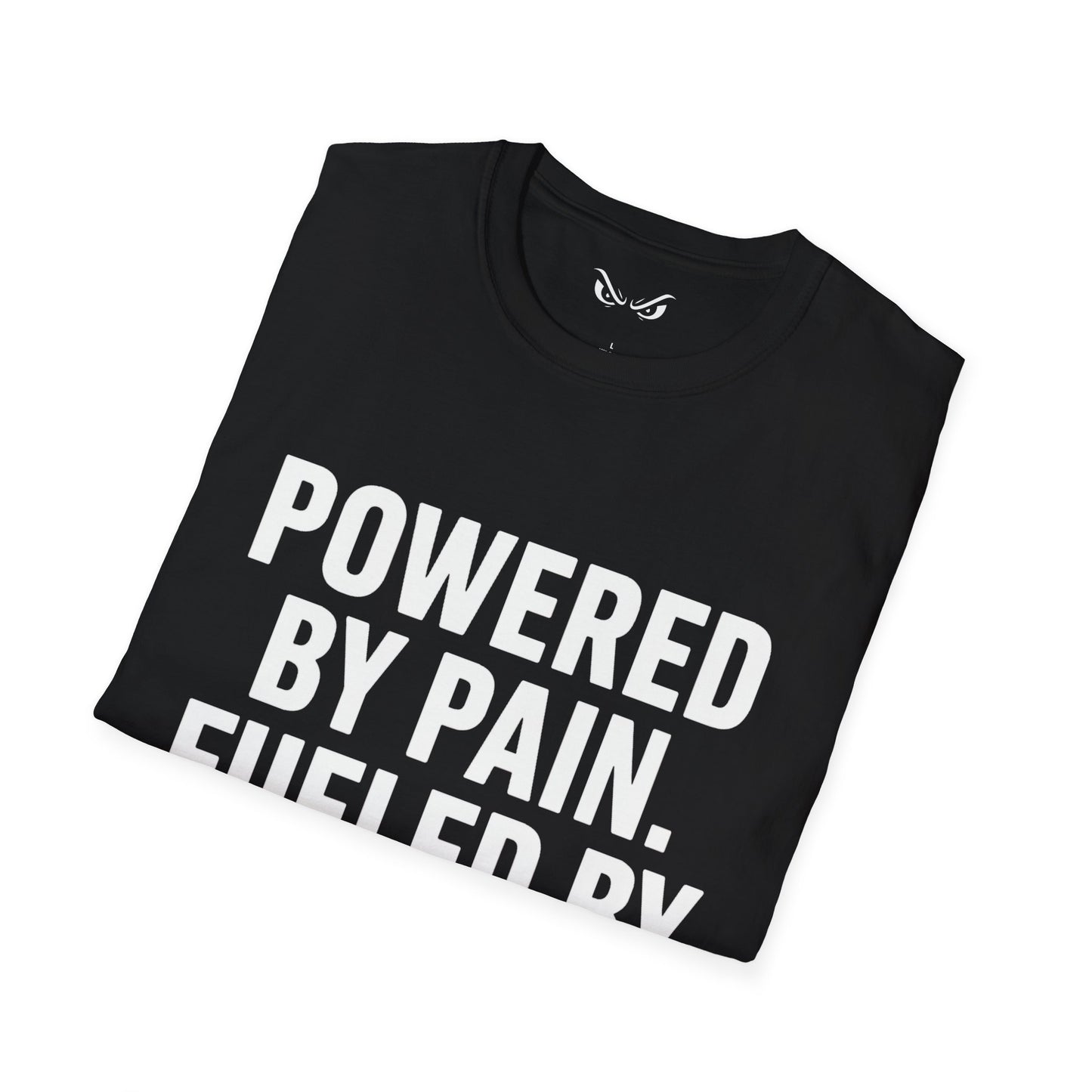 Powered by Pain, Fueled by Faith – Unisex Softstyle T-Shirt