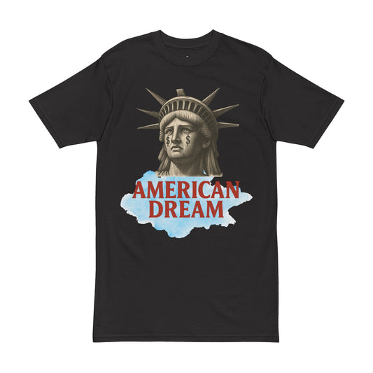 American Dream Heavyweight Tee – White or Black