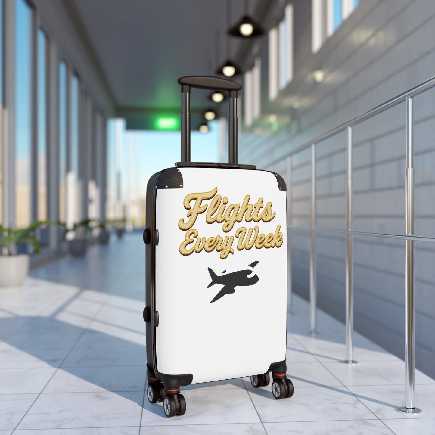 Flights Every Week Premium Travel Suitcase